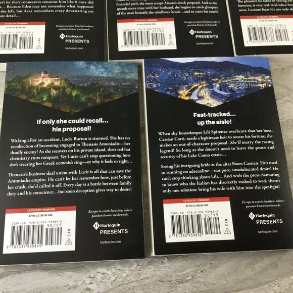 Harlequin Presents Romance Novels Lot Of 10 Mixed Authors Paperback Books 2025 - Picture 11 of 11